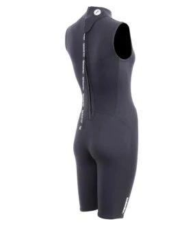 Two Bare Feet Thunderclap 2.5mm Womens Sleeveless Shorty Wetsuit (Black) -Dive Master Shop womens thunderclap sleeveless shorty wetsuit 6