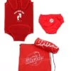 Premier Baby Swim Kit - Wrap + Swim Nappy + Towel + Bag (Red) 1 Premier Baby Swim Kit - Wrap + Swim Nappy + Towel + Bag (Red) -Dive Master Shop wrap nappy towel bag red 2