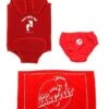 Deluxe Baby Swim Kit - Wrap + Swim Nappy + Towel (Red) 1 Deluxe Baby Swim Kit - Wrap + Swim Nappy + Towel (Red) -Dive Master Shop wrap nappy towel red 3 1
