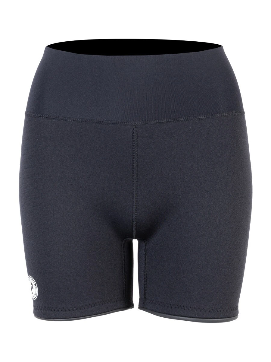 Two Bare Feet Womens Aspect Fleece Lined Zipless Thermal 2.5mm Superstretch Wetsuit Top & Hotpants Set (Black/Grey) 9 Two Bare Feet Womens Aspect Fleece Lined Zipless Thermal 2.5mm Superstretch Wetsuit Top & Hotpants Set (Black/Grey) - Image 7