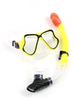 X-Dive Silicone Mask & Dry Top Snorkel 2pc Set (Yellow / Clear) 7 X-Dive Silicone Mask & Dry Top Snorkel 2pc Set (Yellow / Clear) -Dive Master Shop xdive mask dry top 2pc yellow clear 03