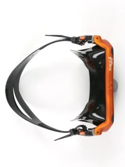 X-Dive Silicone Mask (Orange / Black) -Dive Master Shop xdive mask orange black 04