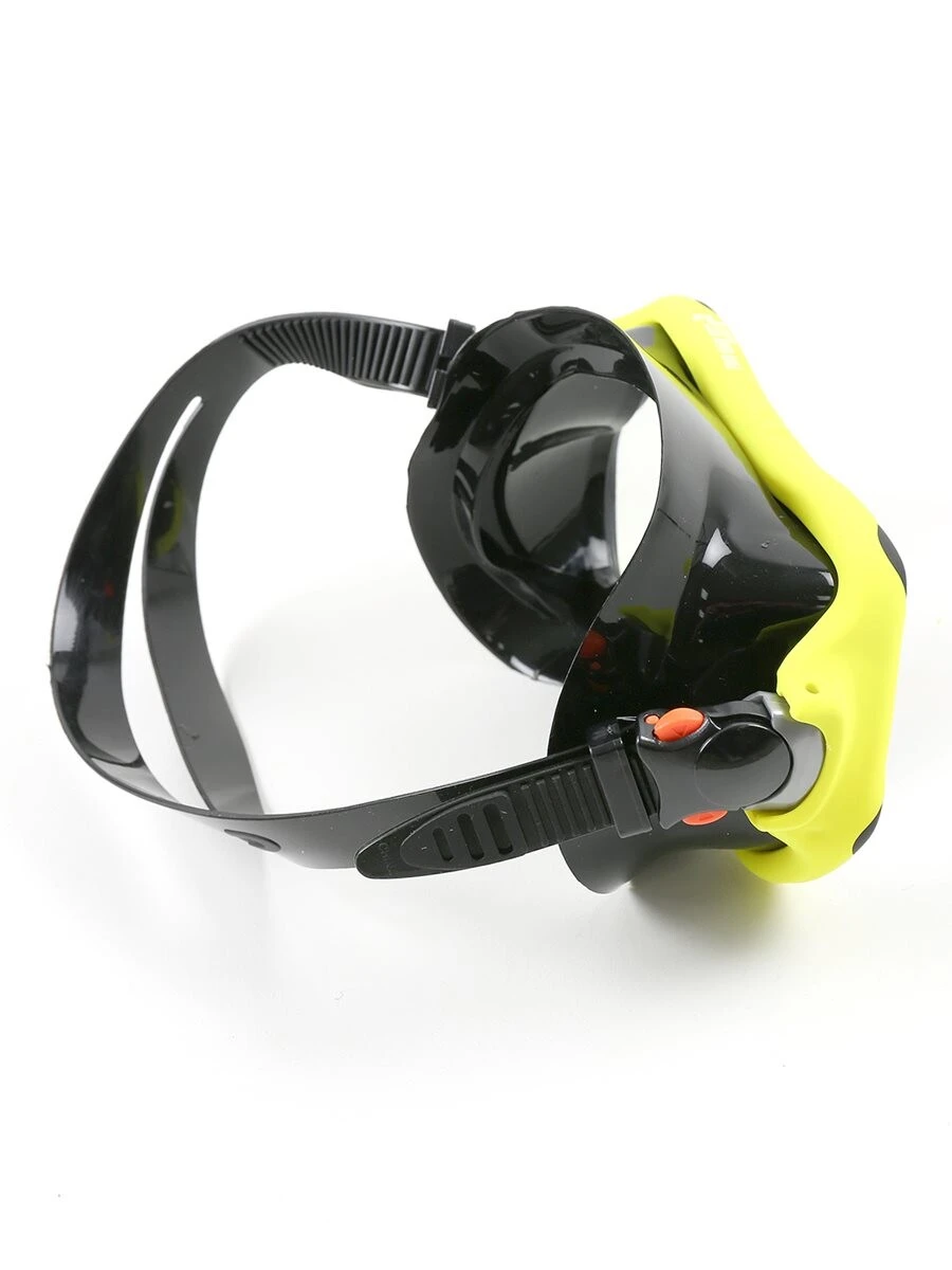 X-Dive Silicone Mask (Yellow / Black) 6 X-Dive Silicone Mask (Yellow / Black) - Image 4
